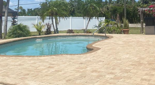 Services Pool Deck - SWFL Pavers