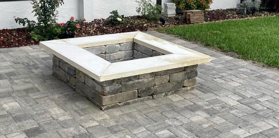 Services Fire Pit - SWFL Pavers