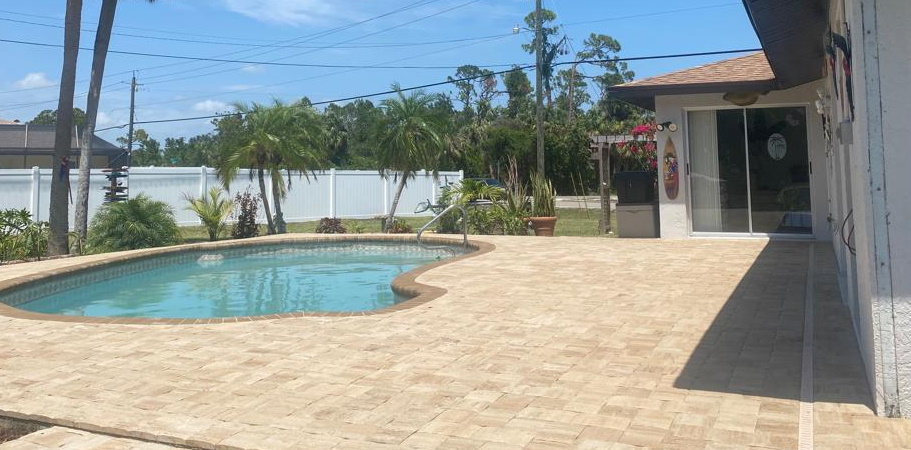 Services Pool Deck - SWFL Pavers