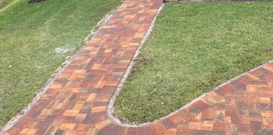 Services Walkway - SWFL Pavers